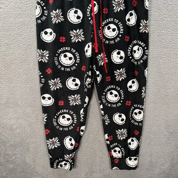 The Nightmare Before Christmas Pajama Pants Womens Extra Large Multicolor Disney - Picture 8 of 9